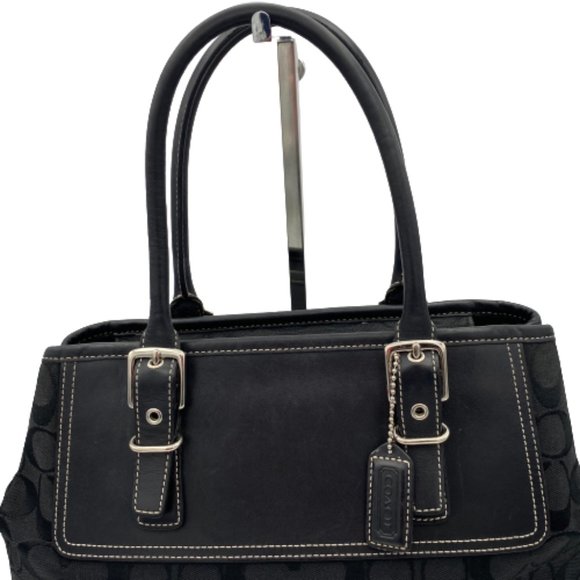 Coach Signature Carryall Hand bag 6366 - Picture 3 of 16